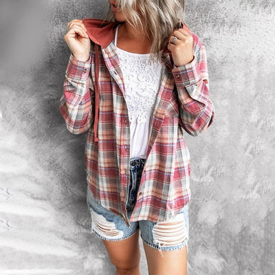 Brunsdon® | Lässiges Button-Up-Top für Damen