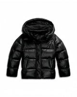 Winterjacke Damen | Feste Kapuze & Windschutz – Schwarz