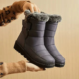 Winterstiefel Mit Hohem Schaft - Sara – Grau