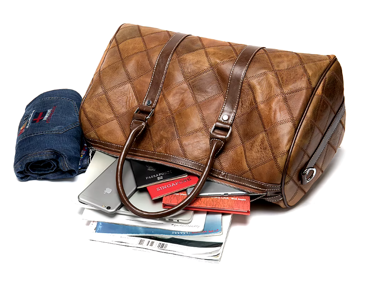 Stilvolle Reisetasche als Handgepäck für Herren - Geräumig und Robust