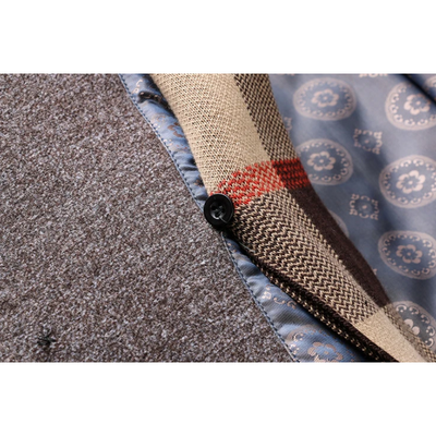 Herren Wollmantel Klassisch - Elegante Wintermode mit Innenfutter