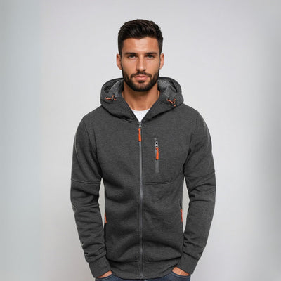 Herren Strickjacke mit Kapuze - Vielseitig & Funktional
