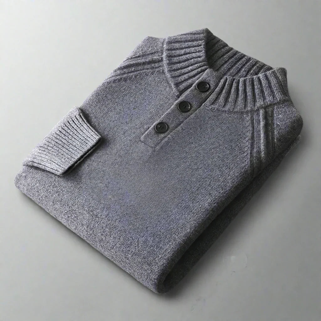 Herren Strickpullover aus Merino Wolle - Warm & Elegant