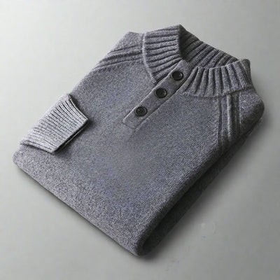 Herren Strickpullover aus Merino Wolle - Warm & Elegant