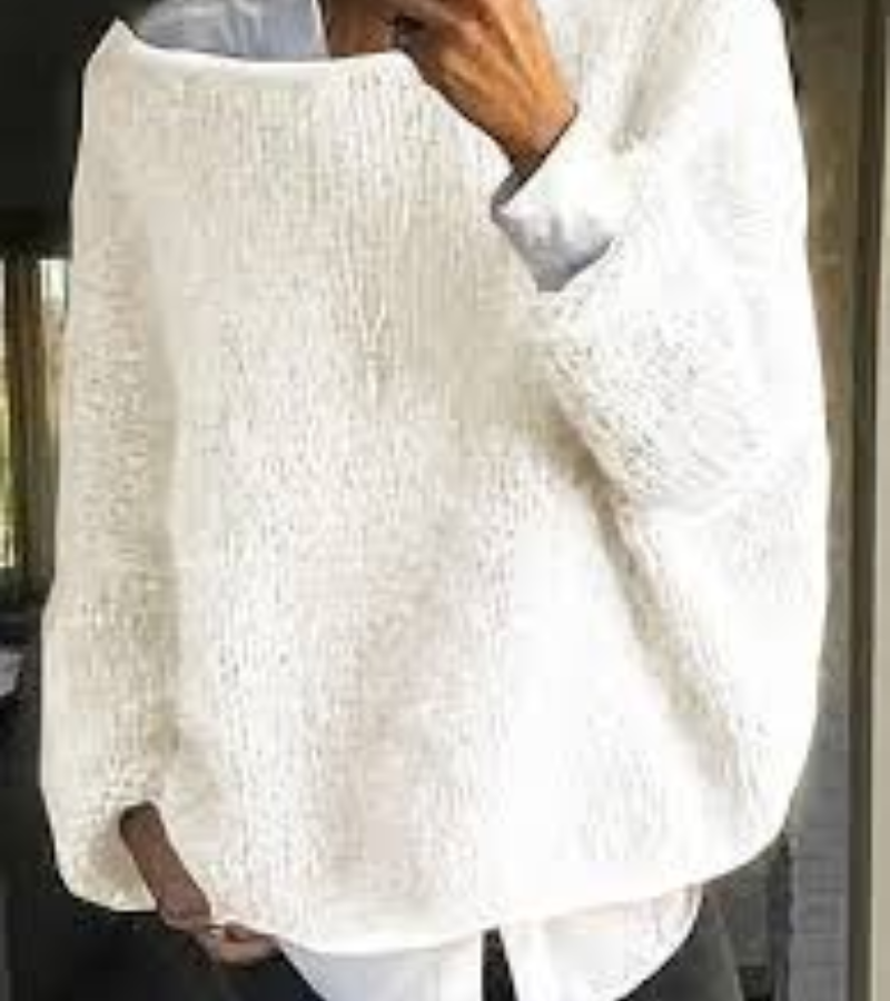 Damen Oversize Strickpullover | Weich & Kuschelig