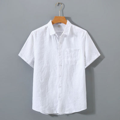 Lockeres Leinen Herren Hemd