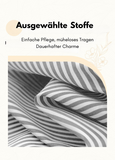 Jaja - Lässiges gestreiftes Hosenträgerkleid