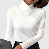Jana | Stilvoller Und Eleganter Rollkragenpullover Für Damen – Weiß