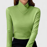 Jana | Stilvoller Und Eleganter Rollkragenpullover Für Damen – Grün