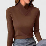 Jana | Stilvoller Und Eleganter Rollkragenpullover Für Damen – Braun
