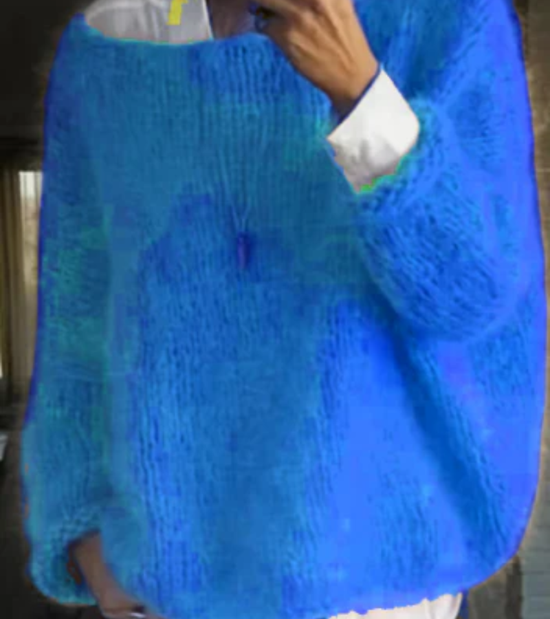 Damen Oversize Strickpullover | Weich & Kuschelig