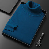 Armin | Herren Lässiger Rollkragenpullover für den Frühling – Dunkelblau