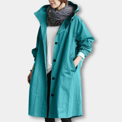 Damen Softshelljacke mit Kapuze - Winddicht & Wasserfest