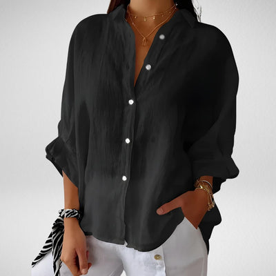 Brooksie® | Elegante Bluse mit gerafften Details