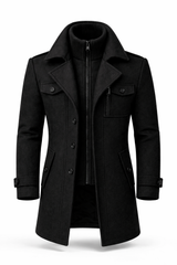 Marcus / Winter Überziehjacke – Schwarz