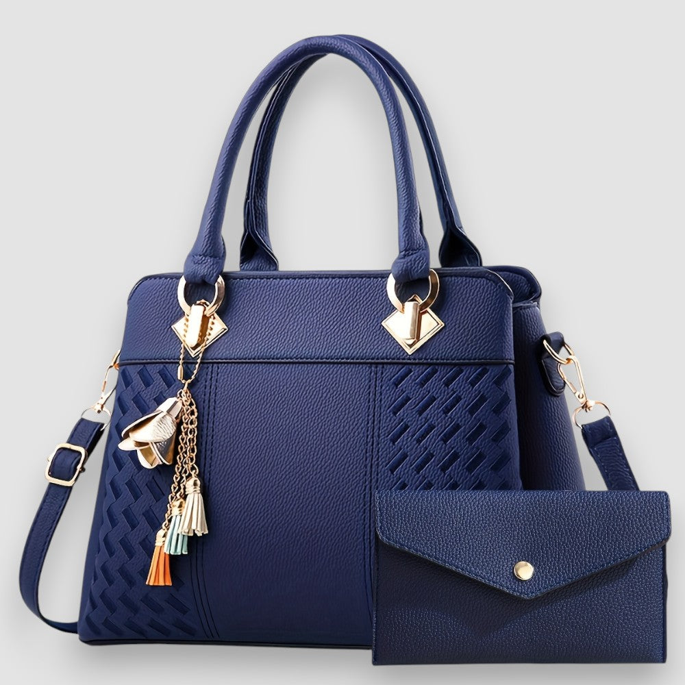 Lucy | Elegante Handtasche mit abnehmbarem Riemen