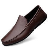 Reuben | Atmungsaktive Herren-Loafer mit Massagefunktion – Braun