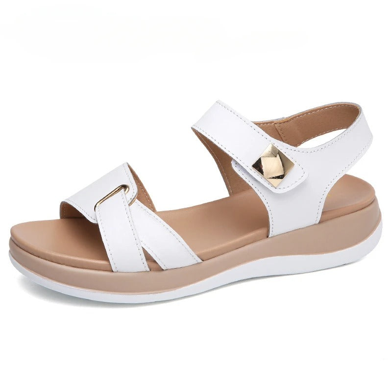 Lurenza® | Komfort-Sandalen mit verstellbarem Klettverschluss