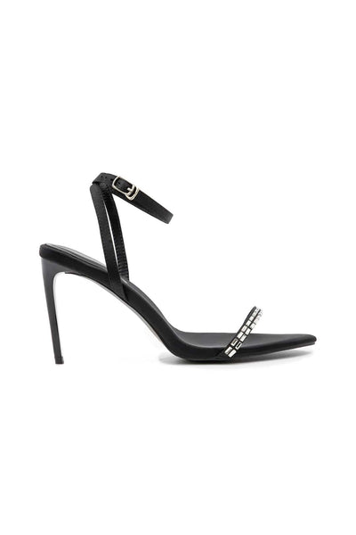 Talons aiguilles ornés de cristaux