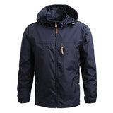 Jonas | Leichte und stilvolle Wasserdichte Jacke – Blau