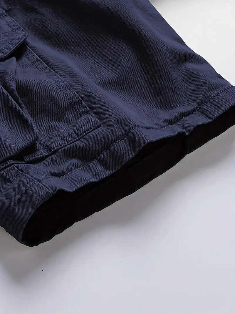 Mauro - Elegante Kurze Hose Mit Mehreren Taschen