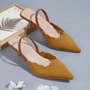 Chantalle - Summer Whisper, Elegante Damen-Slingback-Sandalen mit spitzem Zeh