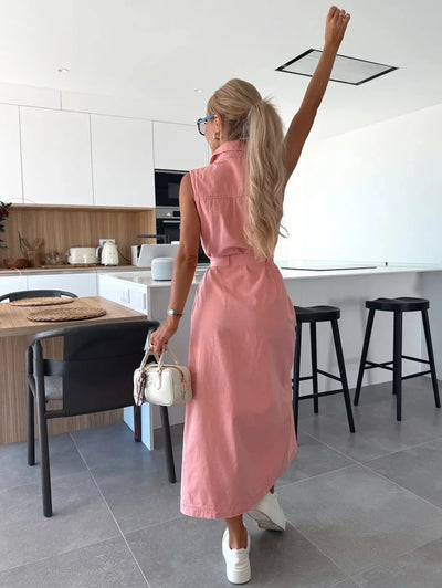 VALE | Isabelle – Maxi Denim Dress