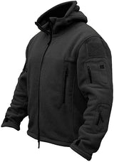 Peter | Warme Und Komfortable Fleecejacke Für Herren – Schwarz