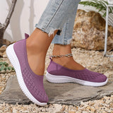 Orthopädische Slip-On-Sneaker für Damen – Lila