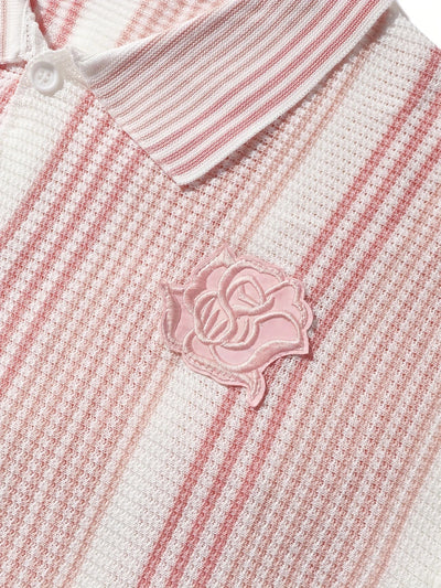 Avram – Lässiges Gestreiftes Hemd Mit Knöpfen