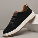 Adrian | Herren Leder Sneaker Lupo im modernen Casual-Design – Schwarz
