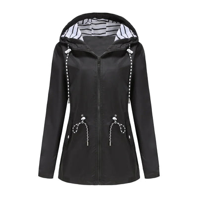 Klaudia® | Vielseitiger leichter wasserdichter Regenmantel