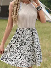 Jewel | Elegantes Sommerkleid mit Blumendruck im französischen Stil