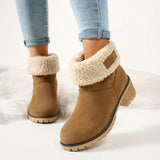 Sofia | Klassische Winterstiefel für Damen – Braun