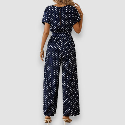 Libby | Polka Dot Print Jumpsuit