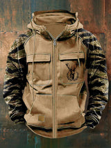 HUNTER | TAKTISCHE KAPUZENJACKE – Beige