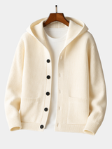 MILIANIA | STRICKJACKE – Schmutziges Weiß