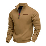 ADRIEN™ / LASSIGES FLEECE-SWEATSHIRT FUR HERREN – Braun