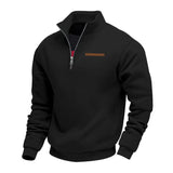ADRIEN™ / LASSIGES FLEECE-SWEATSHIRT FUR HERREN – Schwarz