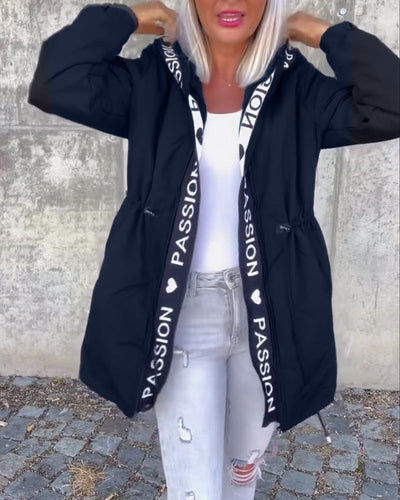 Klaudia® | Damen Jacke mit Reißverschluss