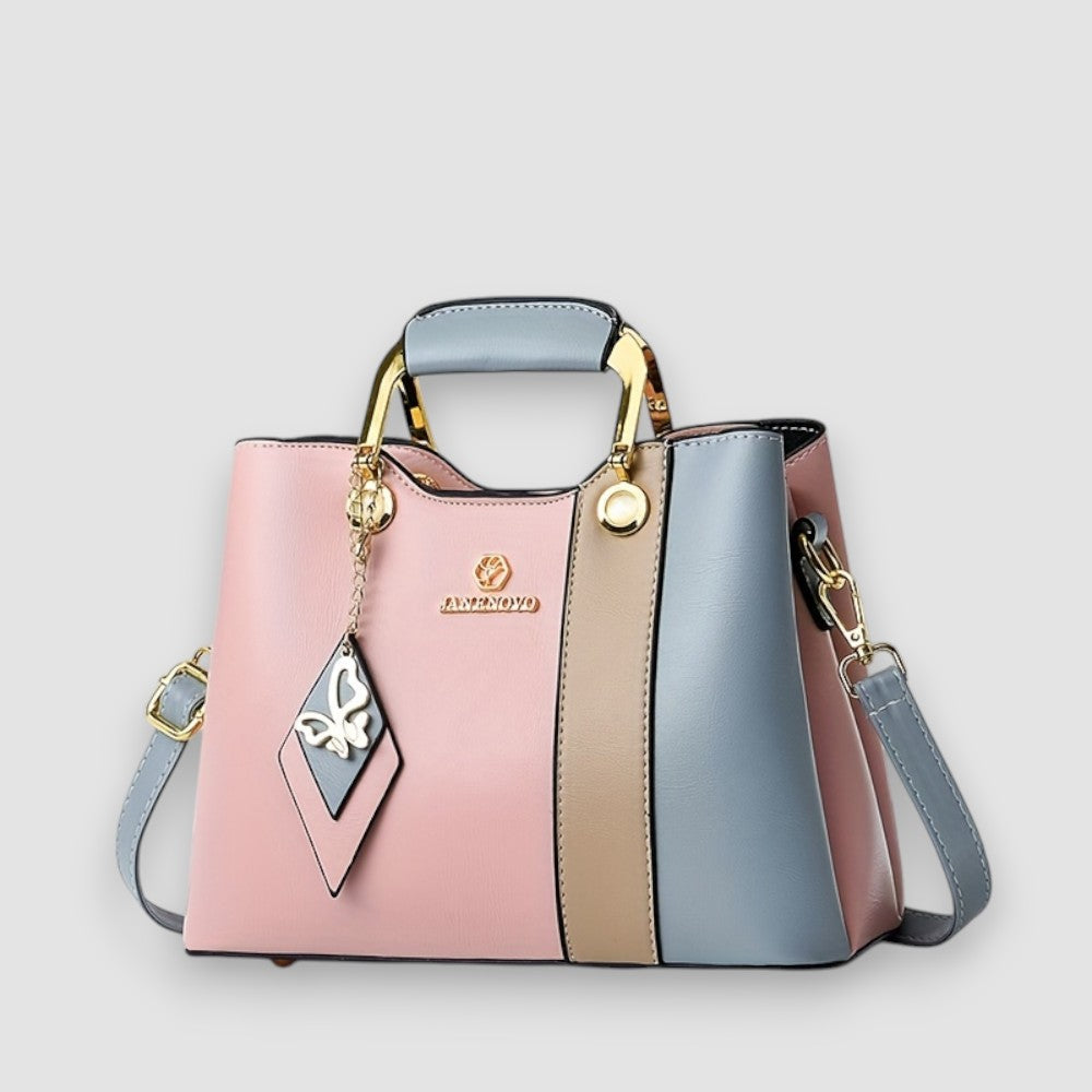 Lisa | Zweifarbige Handtasche