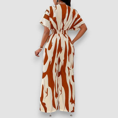 Victoria | Kurzärmeliger Jumpsuit