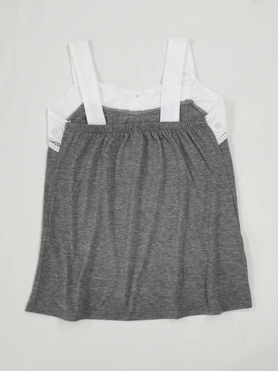 Malinda - Ärmelloses Oberteil Mit Knöpfen