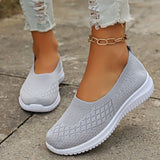 Orthopädische Slip-On-Sneaker für Damen – Grau