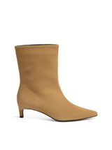 Helena | Stilvolle Damen Stiefeletten niedrig elegant – Khaki