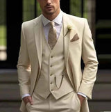 Anzüge Herren Hochzeit – Beige