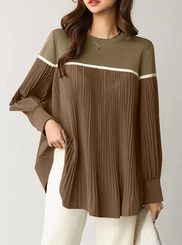 Amelia® | Elegante Bluse mit Plissee-Details