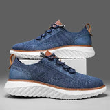 Atmungsaktive Herren Sneaker – Blau