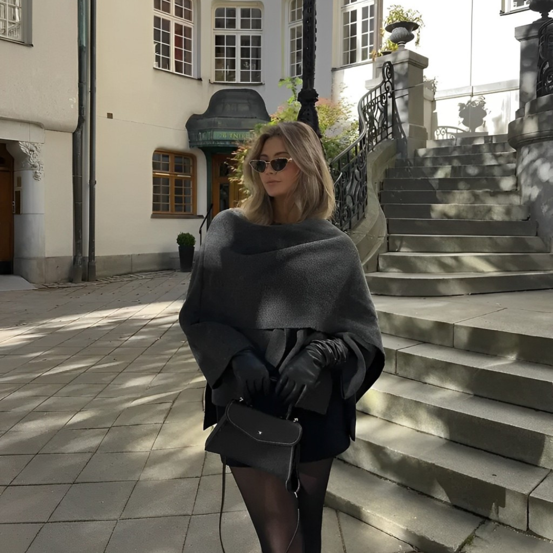 Sage™ – KYLIE Cape Coat
