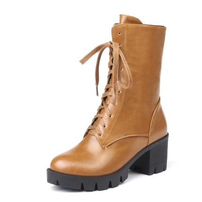 Hildegard® | Die ultimativen klobigen Stiefel für unaufhaltsamen Stil